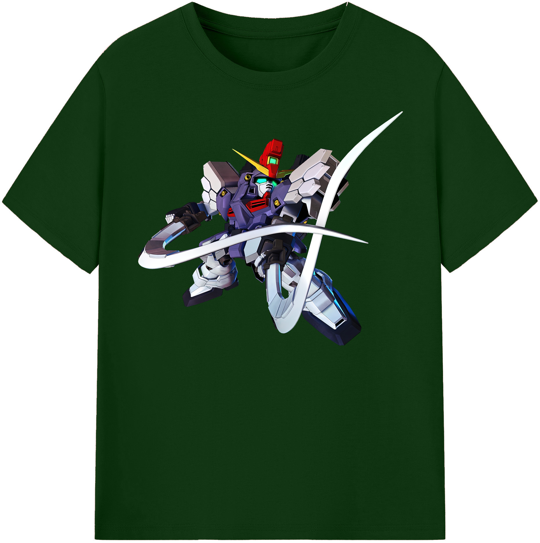 （画像用） 機動戦士ガンダム Mobile Suit Gundam 綿100％半袖Tシャツ（フロントプリント）